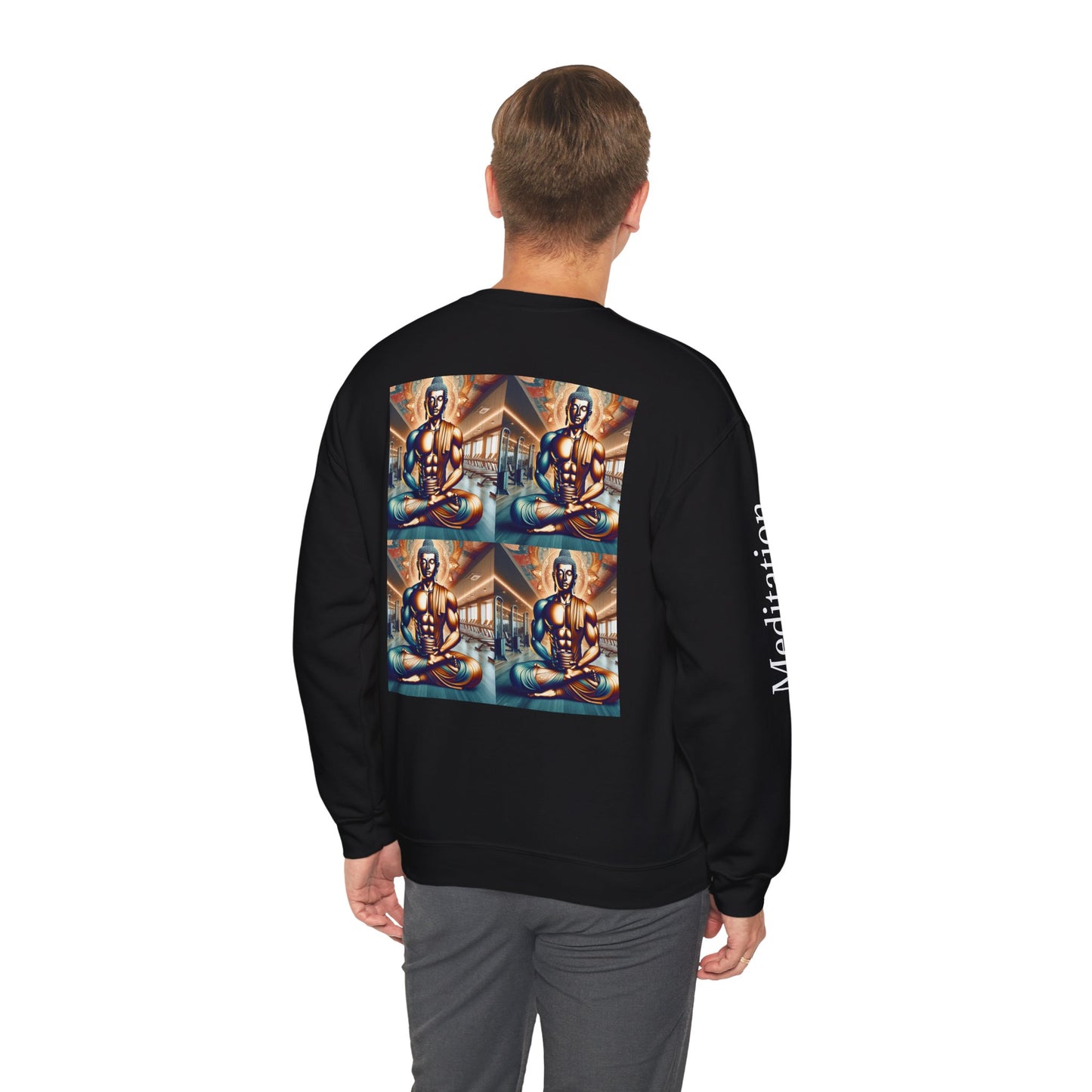 LetssayBudaUnisex Crewneck Sweatshirt